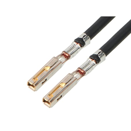 Molex Pre-Crimped Lead Mx150 Female-To-Mx150 Female, Gold (Au) Plating, 450.00Mm 2163001225